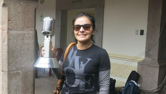 Cusco: Imitadora de Alejandra Guzmán piensa continuar su carrera en Lima 