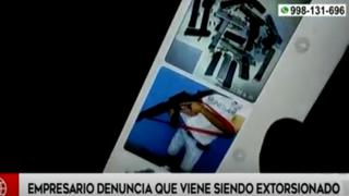 Empresario denuncia que extorsionadores le exigen S/20 mil cada mes para no atentar contra su familia 