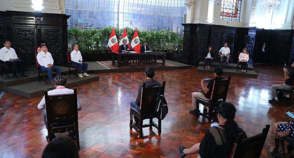 Martín Vizcarra EN VIVO, conferencia de prensa desde Palacio