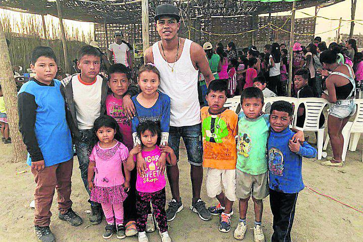 Wilder Cartagena fue nombrado hijo predilecto de El Carmen