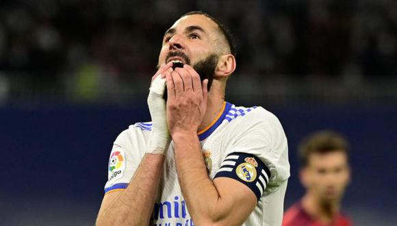 Karim Benzema ya conoce el primer resultado de la lesión que sufrió con Real Madrid. (Foto: AFP)