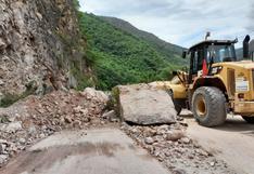 MTC restablece tránsito en 6 vías nacionales de Amazonas y Cajamarca tras terremoto de 7.5