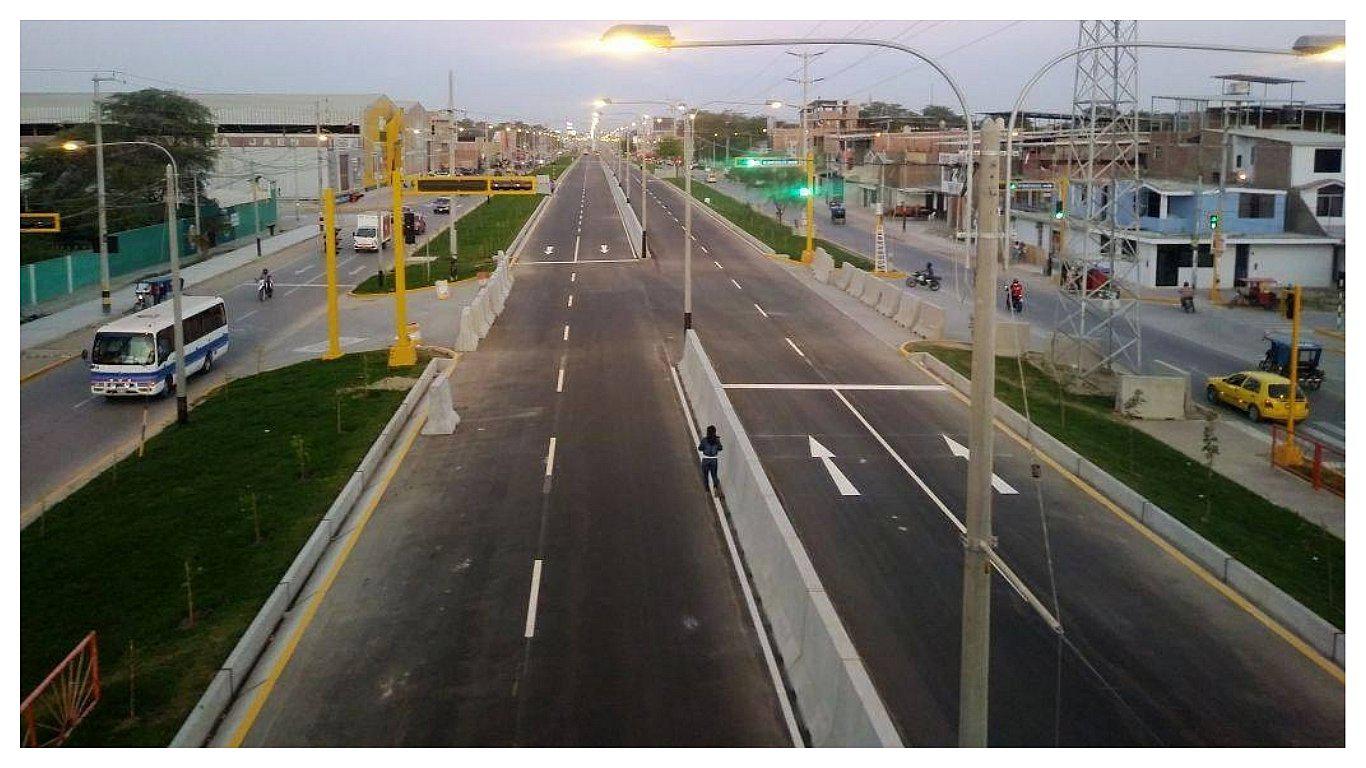 Obra de la Av. Sánchez Cerro está en fase final