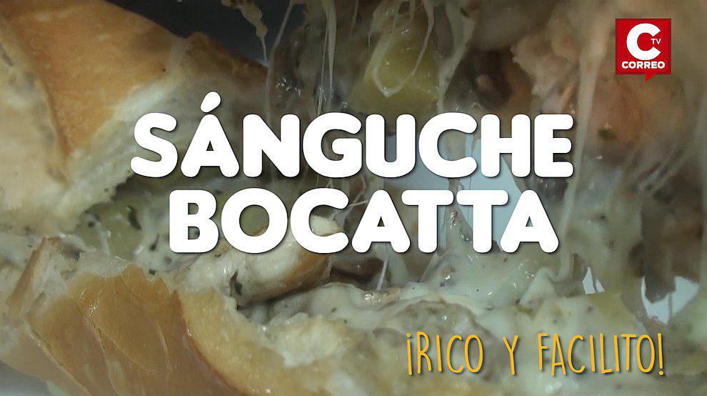 ​Rico y facilito: aprende y disfruta de este Sánguche Bocatta (VIDEO)