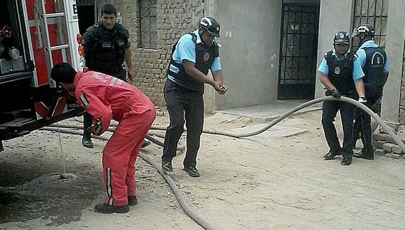 Trujillo: Serenos y bomberos controlaron incendio en sector El Progreso 