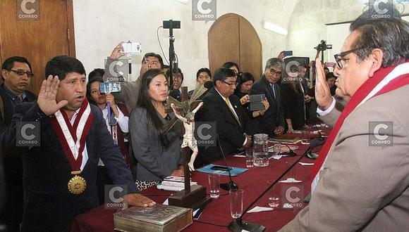 Consejero de Condesuyos es el nuevo Presidente del Consejo Regional de Arequipa