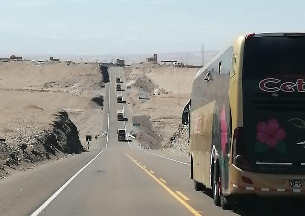 Personas que estuvieron varados en Lima ya ingresaron a Tacna en caravana de buses
