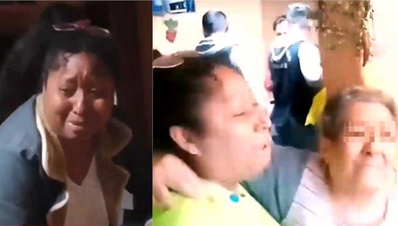 Lloró, gritó y llamó a su mamá: Mujer es detenida por vender droga en su casa (VIDEO)