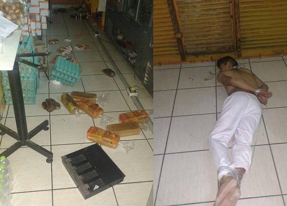 Cuatro delincuentes asaltan la panadería "Fito Pan" (VIDEO) 