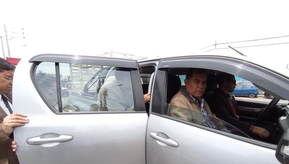Rohel Sánchez no usa vehículo oficial del Gobierno Regional Arequipa. (Foto: GEC)