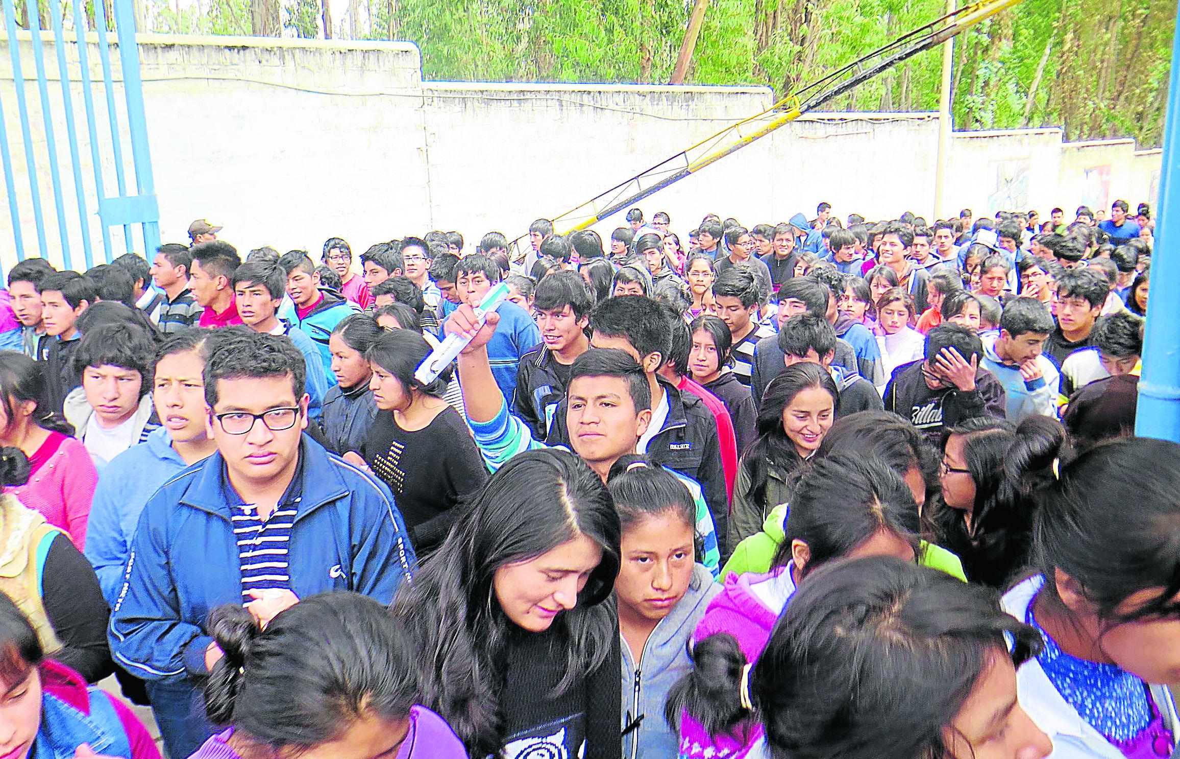 Universidad Nacional del Centro en Huancayo  tiene 673 nuevos cachimbos