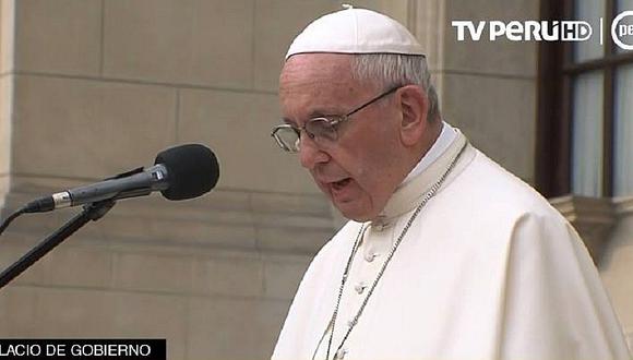 Papa Francisco: "La corrupción cuánto mal le hace a nuestros pueblos y las democracias"