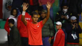 Juan Pablo Varillas superó a Nicolás Jarry y serie Perú vs. Chile se igualó