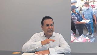 Lambayeque: Investigan a Marcos Gasco y a regidor por entrega de víveres