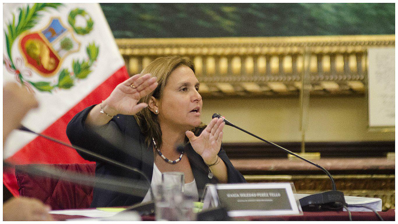 Marisol Pérez Tello defiende decreto de delación premiada