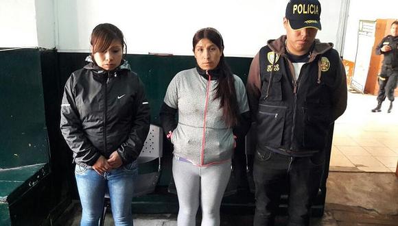 Caen mujeres acusadas de dedicarse al robo en Cusco
