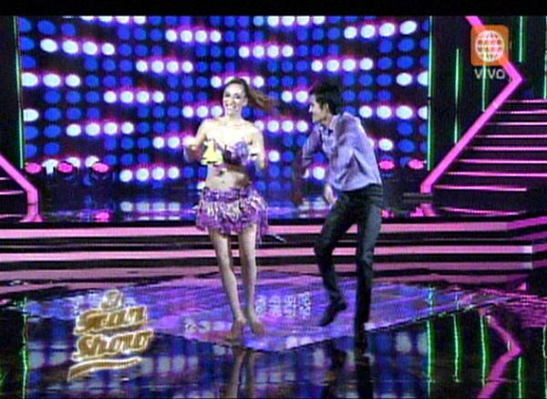 El Gran Show: Actriz Saskia Bernaola bailó con soñador sordo