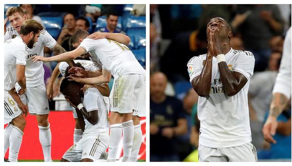 Real Madrid: Vinicius Jr. se puso a llorar tras marcarle un golazo a Osasuna (VIDEO)