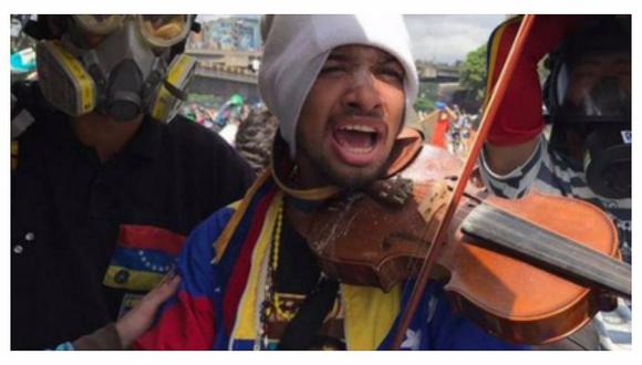 Venezuela: ​Liberan al violinista detenido durante protestas opositoras