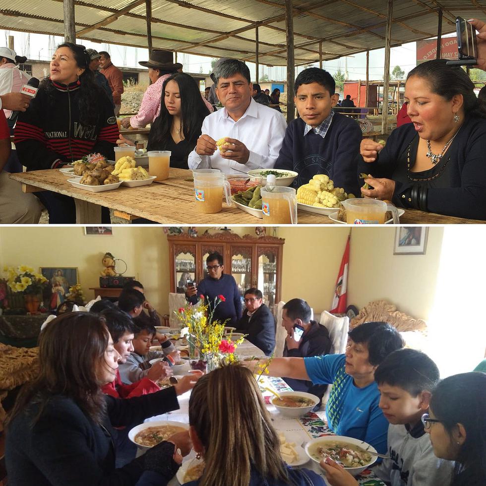 Así iniciaron su día “D” los candidatos regionales y provinciales (Fotos)