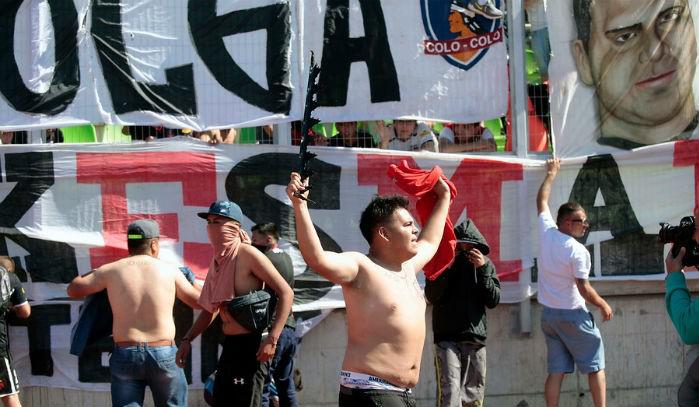 Universitario de Deportes: Difunden vídeo de hinchas de Colo Colo (VÍDEO)