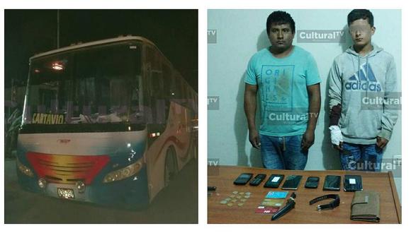 Hampones asaltan a pasajeros de bus interprovincial que iba de Trujillo a Cartavio