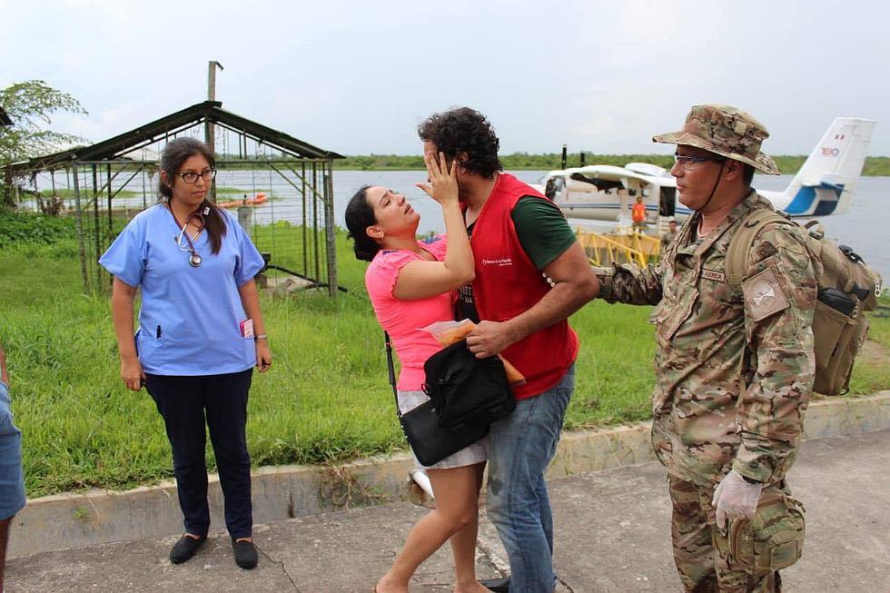 Loreto: el emotivo reencuentro de los sobrevivientes de accidente de avioneta con sus familias