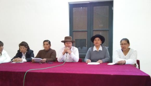 FECMA presentó agenda de la mujer ayacuchana
