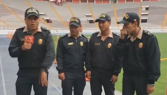 Policías sorprenden con rap para alentar a la selección peruana (VIDEO)