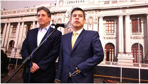 Luis Galarreta: Reunión con Pablo de la Flor simboliza el trabajo entre Ejecutivo y Legislativo