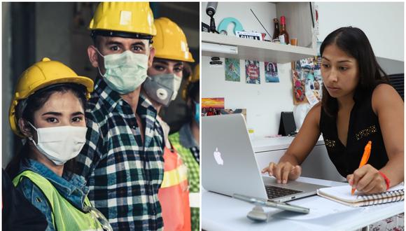 Trabajo remoto y suspensión perfecta de labores. Trabajadores deben contar con dos dosis contra el coronavirus.