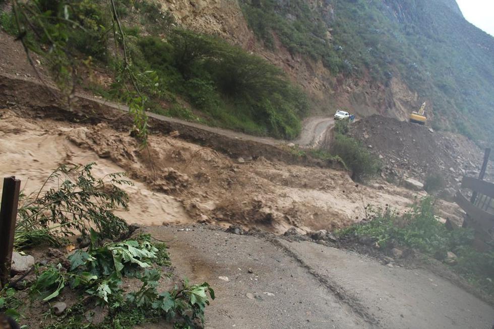 Colapsan tres puentes tras fuertes lluvias en la provincia de Pataz (VIDEO)
