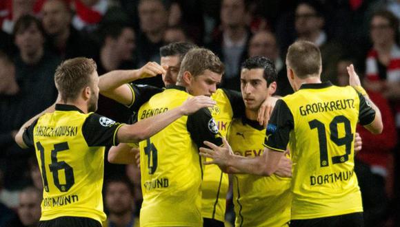 Borussia Dortmund venció 2-1 a Arsenal
