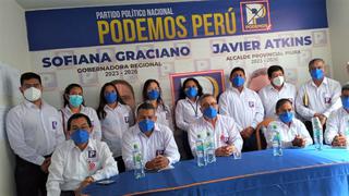 Podemos Perú presenta su lista de candidatos en Piura
