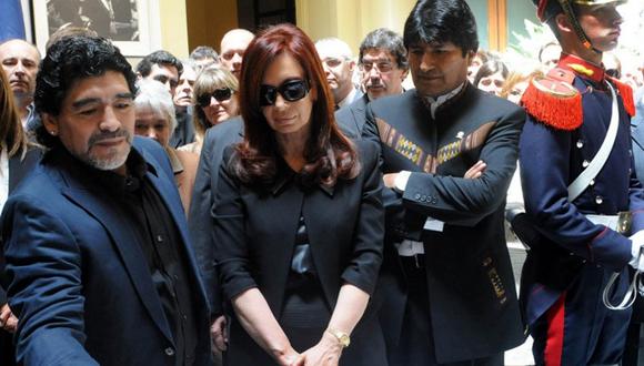 Diego Maradona afirma que quisiera integrar gabinete de Cristina Fernández de Kirchner