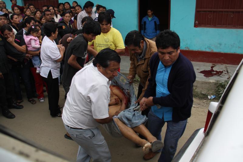 Tres heridos deja pelea por cupos de construcción de túnel Yanango 