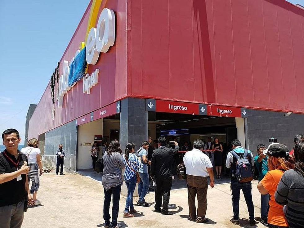 Inauguran primer hipermercado Plaza Vea en la ciudad de Ilo