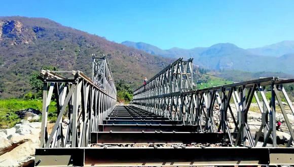 Anuncian compra de 86 puentes para regiones afectadas por el FEN