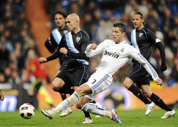 Real Madrid golea 7-0 al Málaga