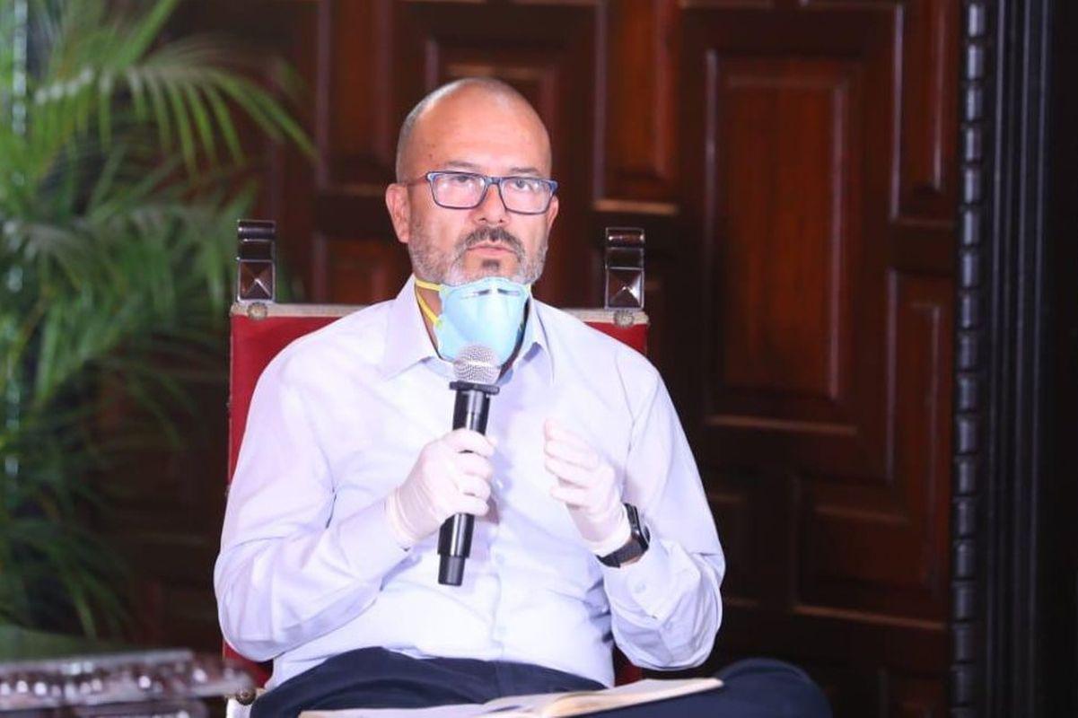 Ministro de Salud Víctor Zamora (Foto: Presidencia)
