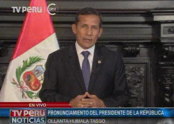 Ley Pulpín: Presidente Humala convoca a legislatura extraordinaria para el 26 de enero