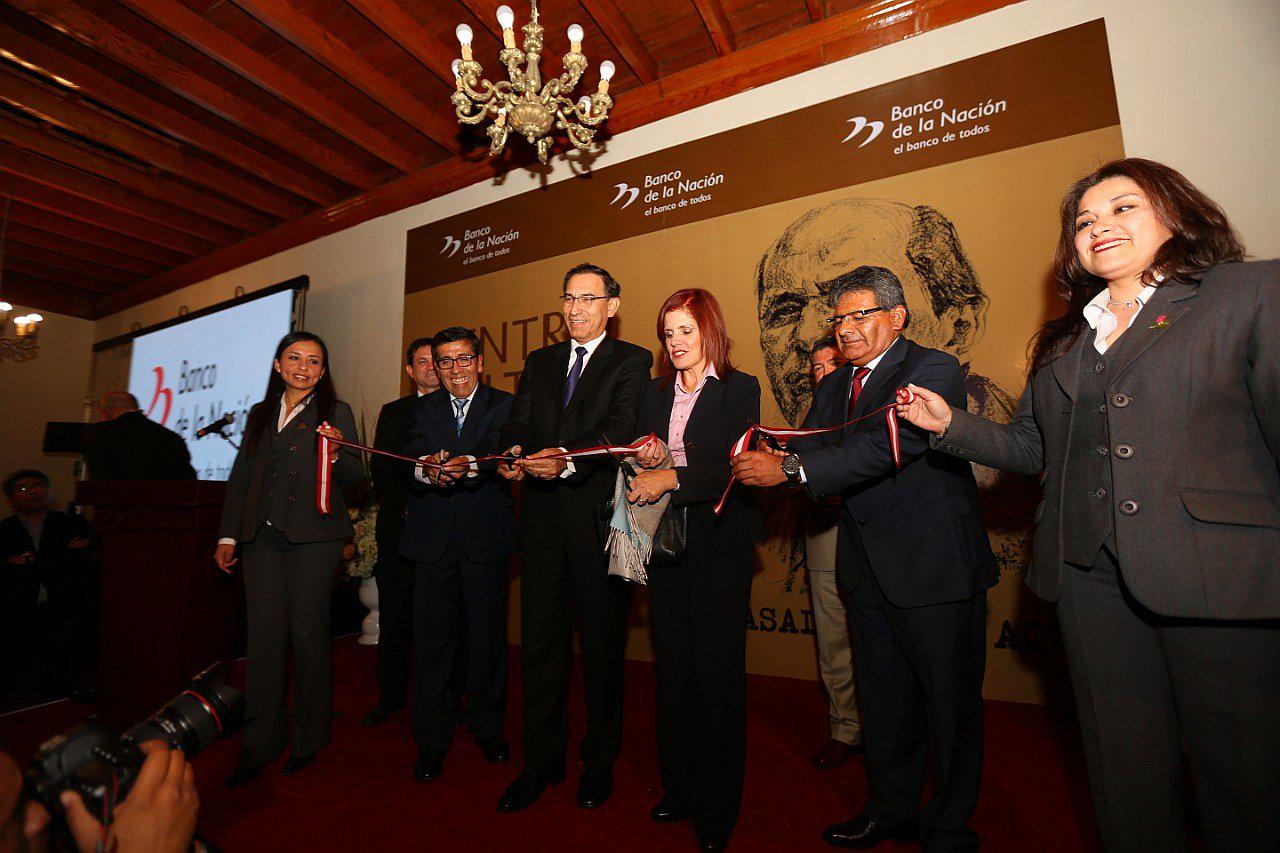Martín Vizcarra participó de la inauguración del Centro Cultural Casa Basadre