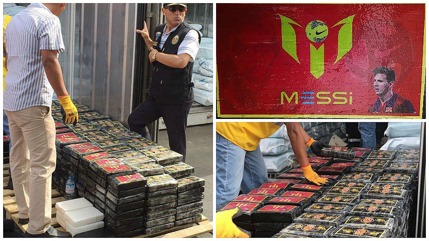 Lionel Messi: PNP decomisó más de una tonelada de cocaína con rostro de futbolista (VIDEO)