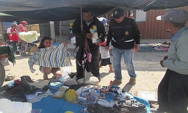 Autoridades incautan más de 40 sacos de pirotecnicos en ferias navideñas