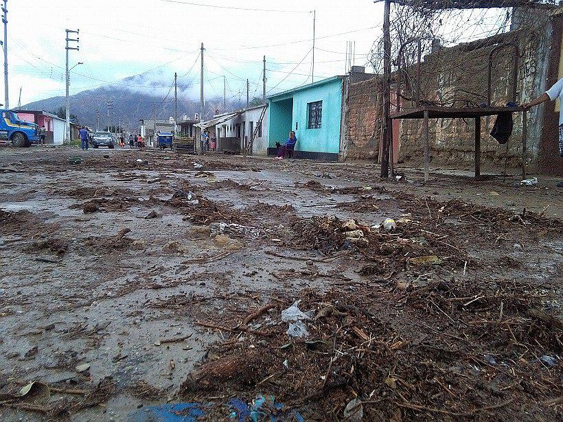 Lluvias: Así luce Sausal tras el deslizamiento de lodo y piedras (FOTOS)