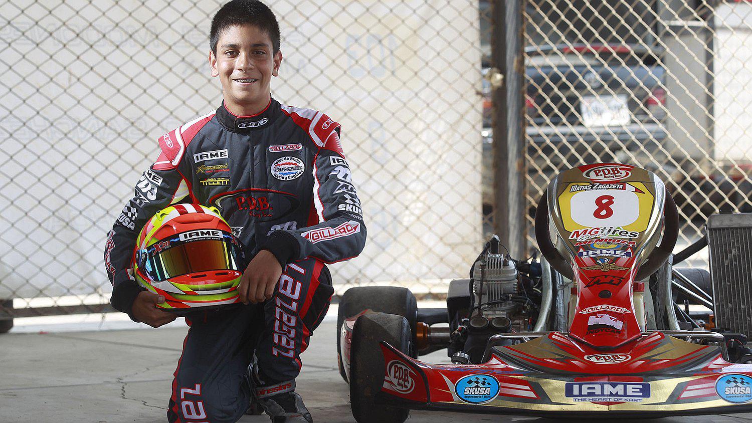 Kartista peruano Matías Zagazeta competirá en el X30 Euro Series de Bélgica