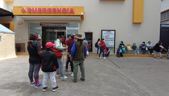 Hasta 30 menores por día ingresan al hospital Honorio Delgado Espinoza por infecciones respiratorias. (Foto: Correo)