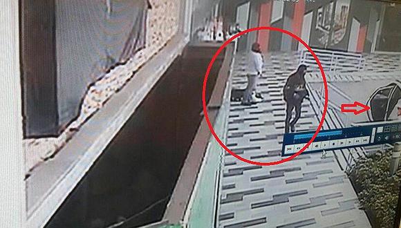 Surco: Cámaras de seguridad registran asalto a banco (VIDEOS y FOTOS)