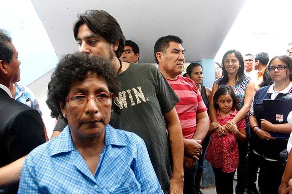 Ollanta Humala y Nadine Heredia votaron en la revocatoria