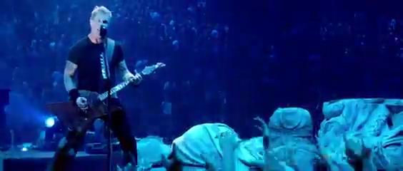 Metallica presentó el adelanto de su película en la Comic Con